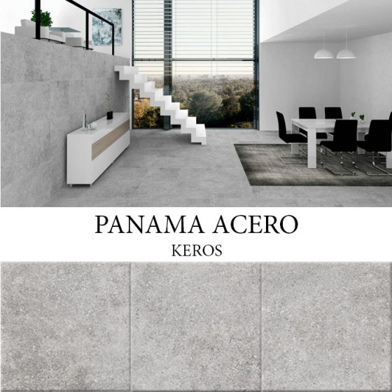 KEROS PANAMA ACERO 60x60